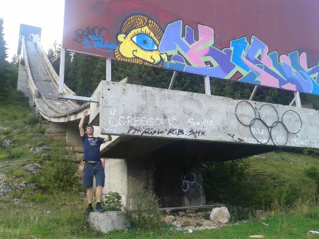 Sarajevo - Olympijské mostíky